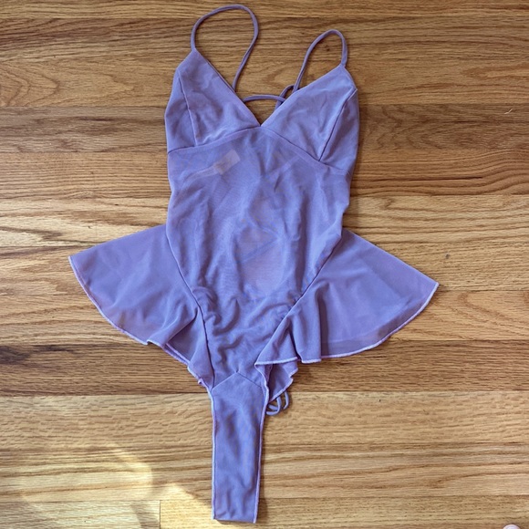 Laina Rauma lavender mesh teddy size small - Picture 1 of 4